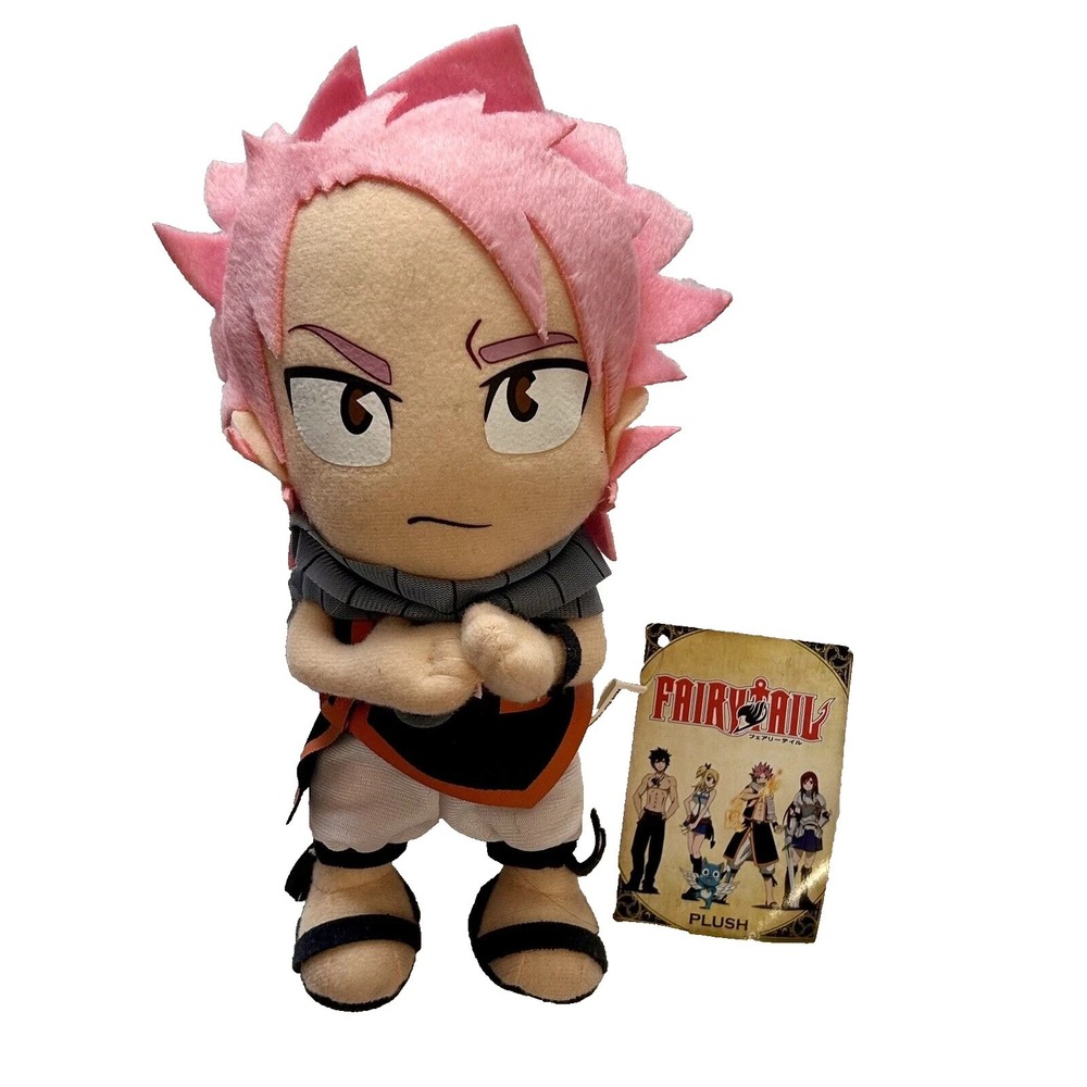 Great Eastern Funmation Fairytale Nastro Dragneel Anime 8" Plush NEW (SH)